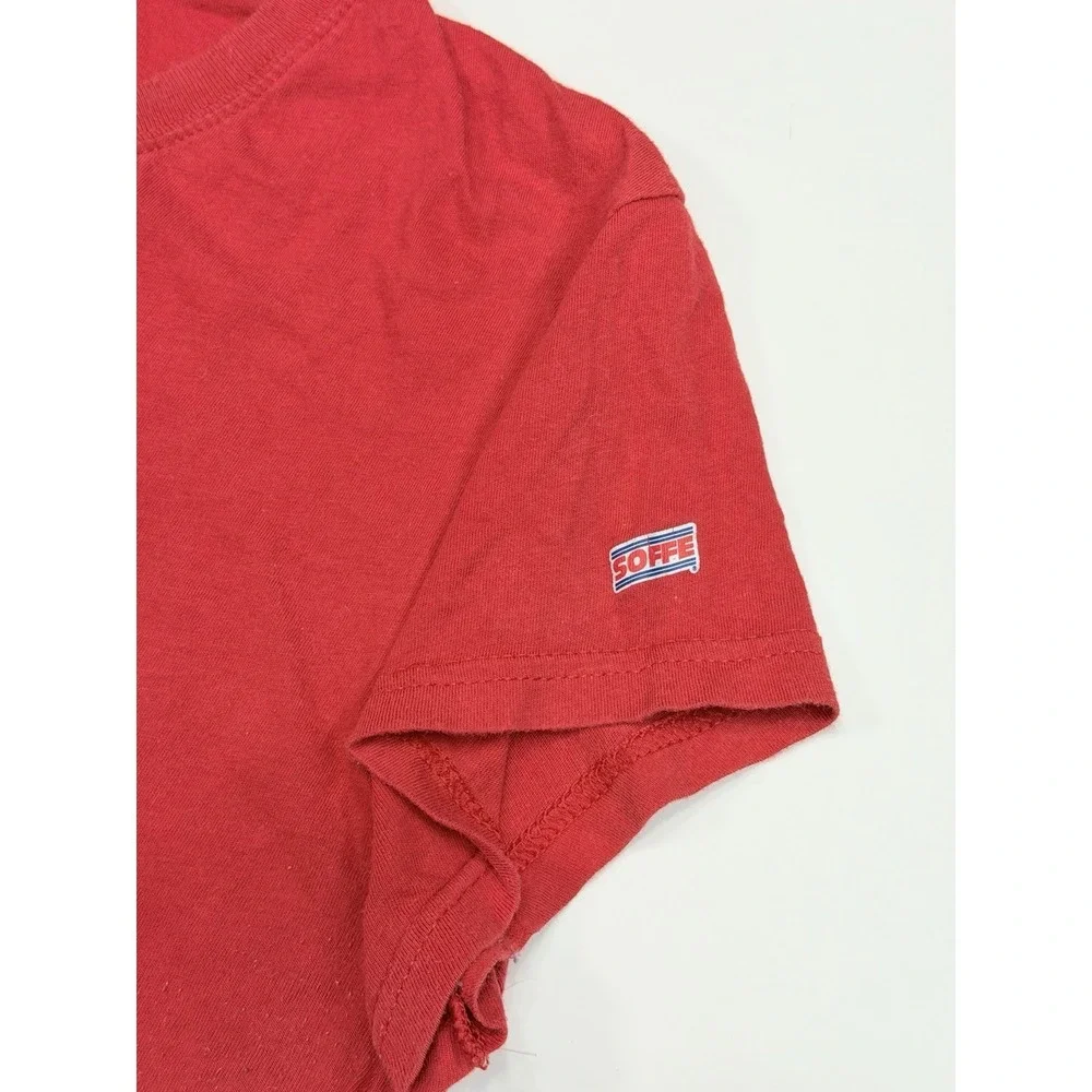UGA Georgia Bulldogs Youth XL Red Go You Silver Britches‎ Soffe T-Shirt